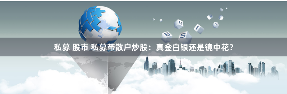 私募 股市 私募带散户炒股：真金白银还是镜中花？